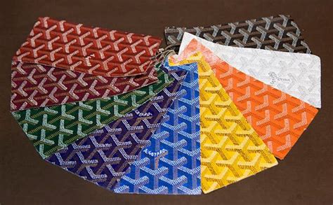 goyard fabric pattern|are Goyard bags hand painted.